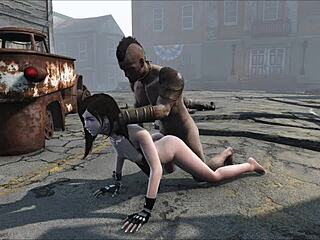 Fallout 4 Tifa Gets Fucked And Spanked In Anime Hentai