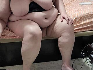 coolmarina gets a massive fuck with anal in her fetish dress as a mature chubby babe