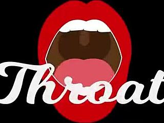 Does Niara Pesanha smile while deepthroating rough blowjob?