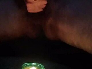 dancing in the moonlight with a big cock vibe