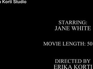 Äntligen, 18+ tjej Jane White upplever sin första dubbelanal i eks280 video