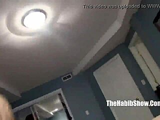 A young African-American girl gets her pussy pounded hard