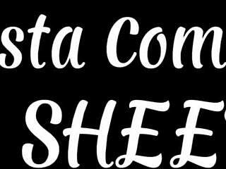 Relaxing in sheer lingerie