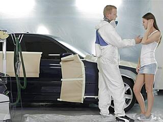 I enjoy zuzana's hardcore bent over doggystyle action