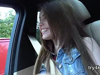 Sevimli Nympho POV'da Yarrağı Emiyor, Islak Amı Sertçe Dövülüyor!