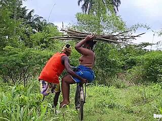 捡柴路上遇王子自行车载我到地儿狂玩