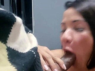 Latina MILF Gets Orgy with Monster Cock, Orgasms Hard