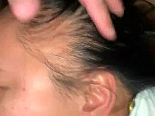 Verified Asian babe with big ass deepthroats hard