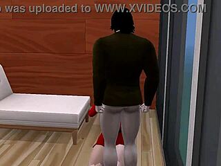 Threesome Power: Brunette And Redhead Take Monster Cock In Anal BDSM Action. Anime Vibes Rule!