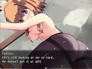 In the village, lattice jerks off for the old chief.