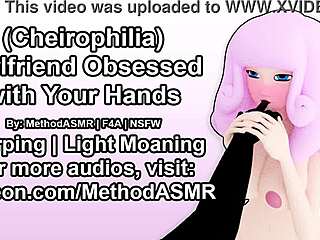 girlfriend obsessed with licking and sucking hands