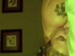 Wife's Quick Blowjob And Tit Play Before Bed.