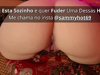 Blonďatá novinka natahuje svůj těsný zadek na obrovském kurvu svého bratrance