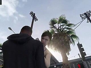 Ada Wong проститутка в GTA V част 2 екшън.