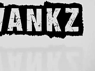 Sexy blonde Layla blows and pleases her man with big tits and ass.