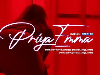 Puta india desi Priya Emma traga semen de padrastro antes de dormir
