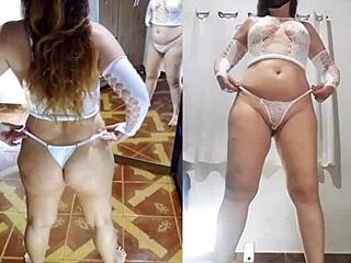 homemade compilation of big ass sluts doing anal and stripping