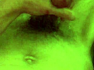 gay guy jerks off in the shower casually