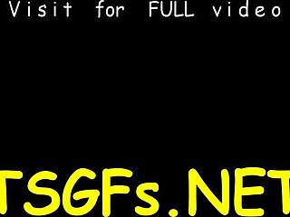 Эй, чувак, хочешь увидеть, как я жёстко трахаю тугую попку этой шемейл сегодня?