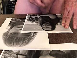 Mature Woman Pays Cum Tribute to Shaved Teen