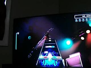 cheating with ex while gaming leads to big creampie