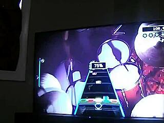 cheating with ex while gaming leads to big creampie