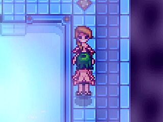 jodi and caroline enjoy spa orgy in stardew valley