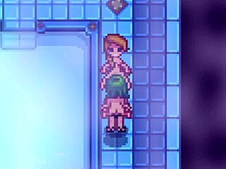 jodi and caroline enjoy spa orgy in stardew valley