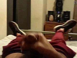 Rishi Bhardwaja Strokes His Big Cock