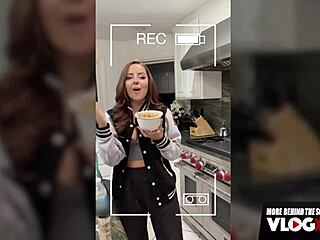 TINY SEXY BRUNETTE VANNA BARDOT IN DEEP BTS FUCKING