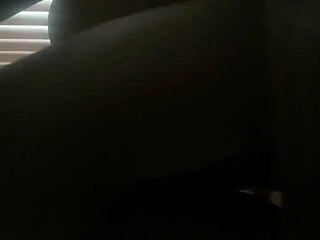 i spotted my big booty ebony neighbor bent over at the stairs, and she got fucked hard