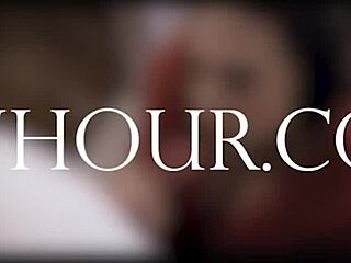 She's enticing her husband with a buttplug for rough anal sex.