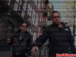 European escort rides cock with passion in a Dutch close-up scene.