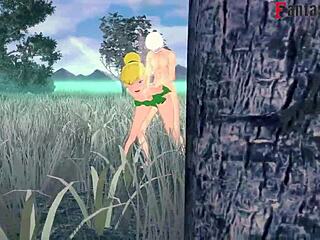 Tinker Bell Has Sex While Another Fairy Watches