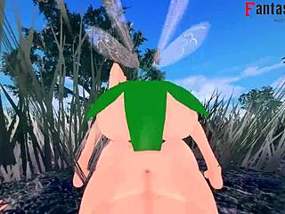 Tinker Bell Has Sex While Another Fairy Watches