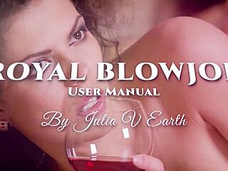 julia v earth delivers epic blowjob in 69