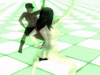 3D Wrestlers Dancing to Music