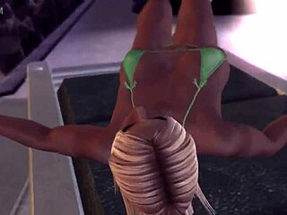 3D Wrestlers Dancing to Music