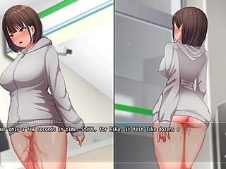 Girl enjoys a naked night stroll and masturbates at doors - part 1