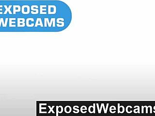 Busty Vanessa Teases Shaved Pussy