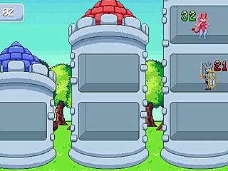 Succubus feels intense pleasure hunting big cock meal with ass and pussy