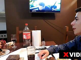 Stepmom and stepson sex talk leads to anal