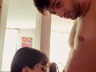 Couples fucking hard in the kitchen!