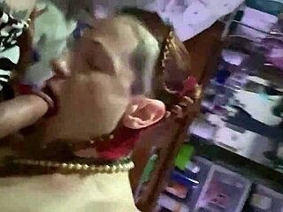 My slutty girl sucks her fat dick so eagerly!