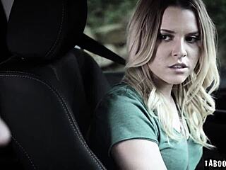 Aubrey Sinclair meets the driver outdoors for a casual chat.