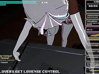 Athena airis chats and masturbates on webcam.