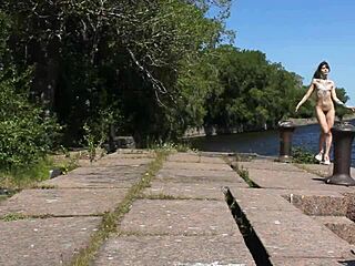 Emotional nude shoot at abandoned military base
