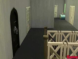 Kejutan hentai Naruto! Hinata digoda Madara untuk aksi dubur liar di parti!