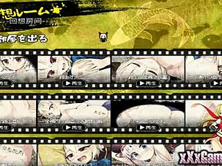 In Kung Fu Grand King, blonde milf bangs in extra anime scenes