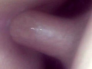 in this tale, she finds pleasure in creamy treats in her most private spots